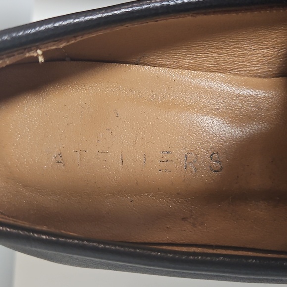 Ateliers Classic Black Women's Loafers - Picture 2 of 9